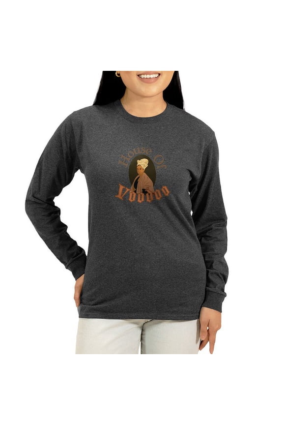 - House Of Voodoo Long Sleeve T Shirt - Women's Long Sleeve Graphic Tee Casual Fit