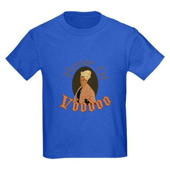 CafePress - House Of Voodoo T Shirt - Dark T-Shirt Kids XS-XL