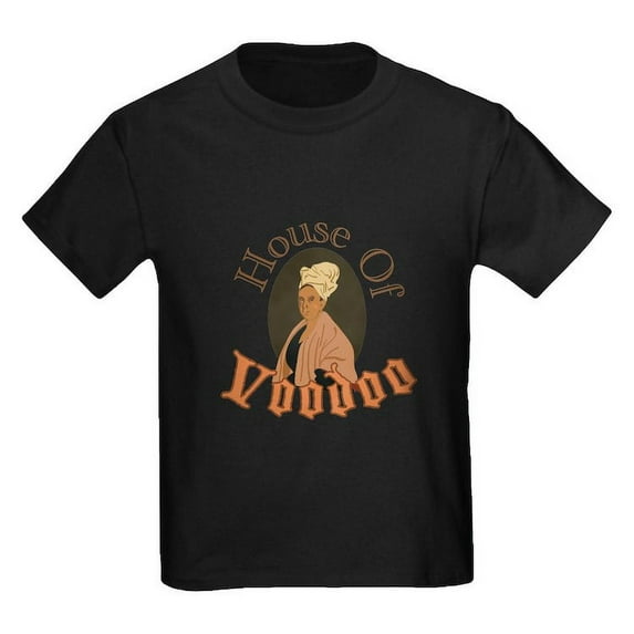 CafePress - House Of Voodoo T Shirt - Dark T-Shirt Kids XS-XL