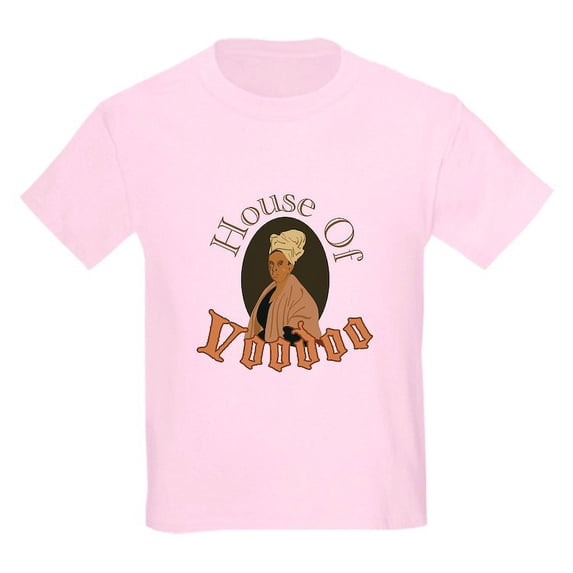 CafePress - House Of Voodoo T Shirt - Light T-Shirt Kids XS-XL
