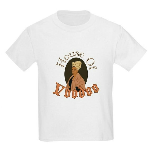 CafePress - House Of Voodoo T Shirt - Light T-Shirt Kids XS-XL