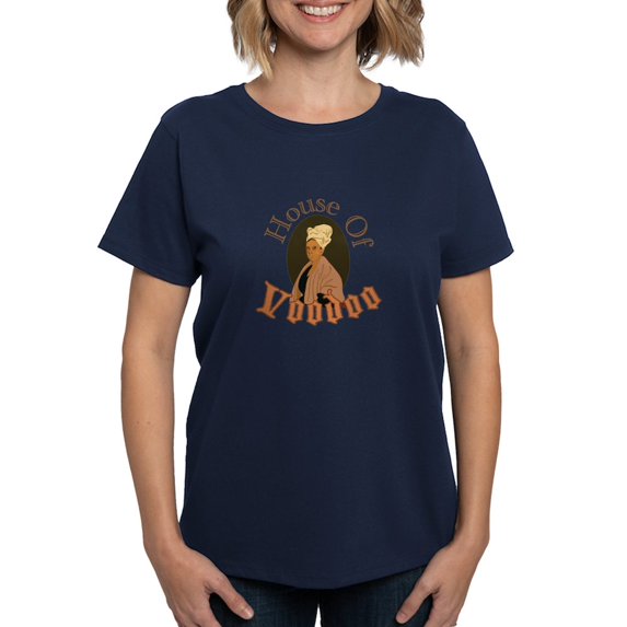 CafePress - House Of Voodoo T Shirt - Women's Traditional Fit Dark T-Shirt