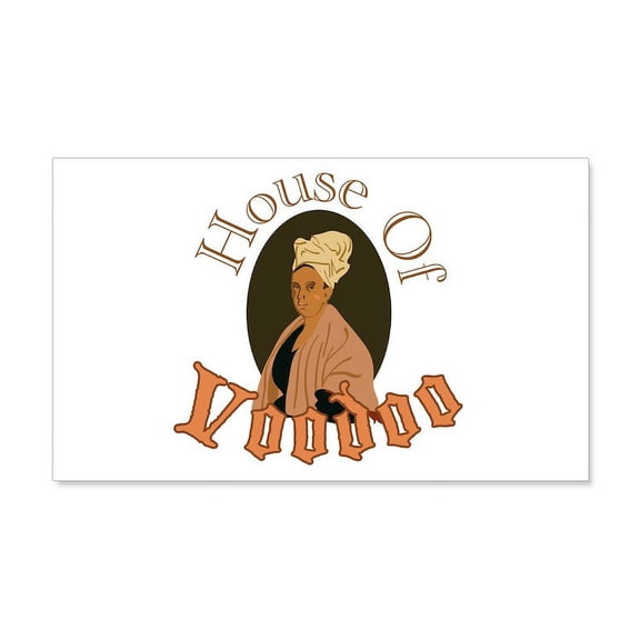 CafePress - House Of Voodoo Wall Decal - 20x12 Wall Decal