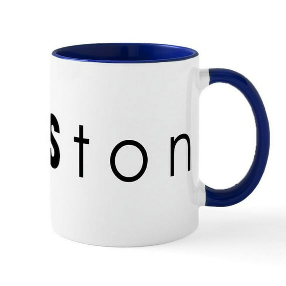 CafePress - Houston - 11 oz Ceramic Mug - Novelty Coffee Tea Cup