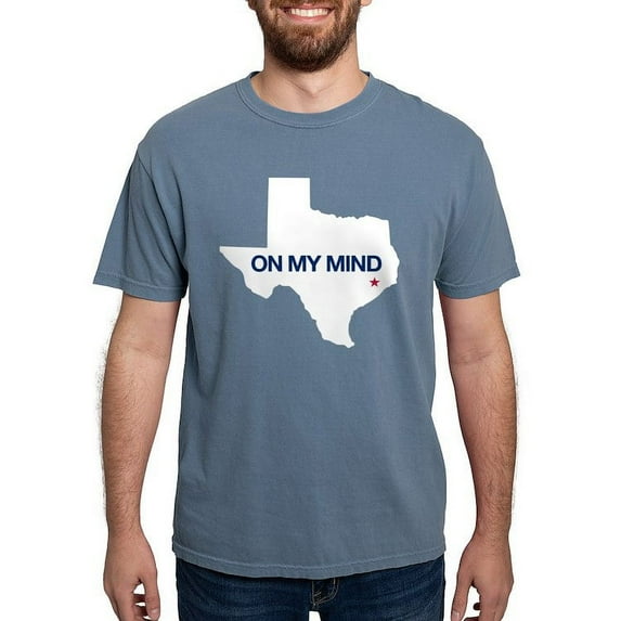 CafePress - Houston, Texas On My M - Mens Comfort Colors Shirt