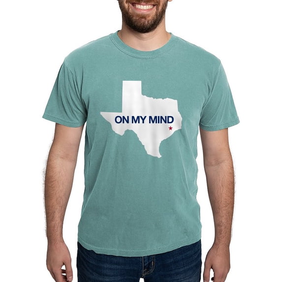 CafePress - Houston, Texas On My M - Mens Comfort Colors Shirt