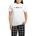 thumbnail image 1 of CafePress - Houston Women's Light Pajamas - Women's Short Sleeve Print T-Shirt and Pants Light Cotton Pajama Set, 1 of 7