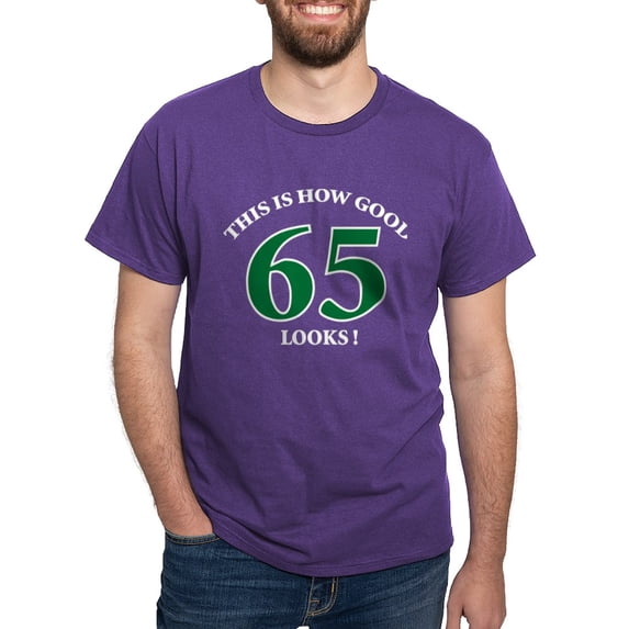 CafePress - How Good 65 Looks Dark T Shirt - Men's Classic Graphic Cotton T-Shirt