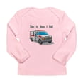 thumbnail image 1 of CafePress - How I Roll (Ambulance) Long Sleeve Infant T Shirt - Long Sleeve Infant T-Shirt, 1 of 2