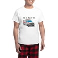 thumbnail image 1 of CafePress - How I Roll (Ambulance) Men's Light Pajamas - Men's Light Loose Fit Cotton Pajama Set, 1 of 7