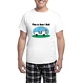 thumbnail image 1 of CafePress - How I Roll (Golf Cart) Men's Light Pajamas - Men's Light Loose Fit Cotton Pajama Set, 1 of 7