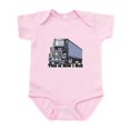 thumbnail image 1 of CafePress - How I Roll (Tractor Trailer) Infant Bodysuit - Baby Light Bodysuit, Size Newborn - 24 Months, 1 of 4