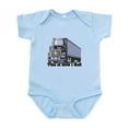thumbnail image 1 of CafePress - How I Roll (Tractor Trailer) Infant Bodysuit - Baby Light Bodysuit, Size Newborn - 24 Months, 1 of 4
