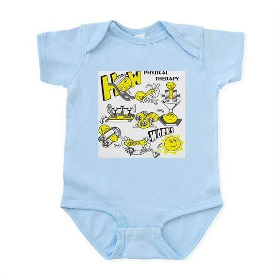 CafePress - How Physical Therapy Works Infant Bodysuit - Baby Light Bodysuit, Size Newborn - 24 Months