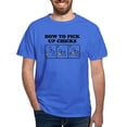 thumbnail image 1 of CafePress - How To Pick Up Chicks T Shirt - Men's Classic Graphic Cotton T-Shirt, 1 of 4