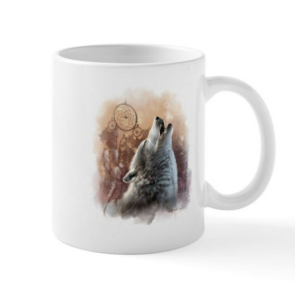 CafePress - Howler Mugs - 11 oz Ceramic Mug - Novelty Coffee Tea Cup