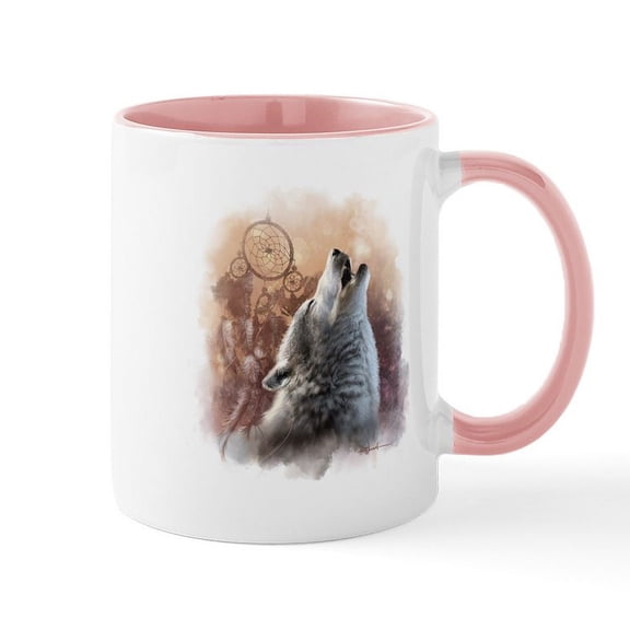 CafePress - Howler Mugs - 11 oz Ceramic Mug - Novelty Coffee Tea Cup