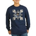 thumbnail image 1 of CafePress - Howling Moon Long Sleeve T Shirt - Long Sleeve Dark T-Shirt, 1 of 4