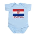 thumbnail image 1 of CafePress - Hrvatska Flag Infant Bodysuit - Baby Light Bodysuit, Size Newborn - 24 Months, 1 of 4