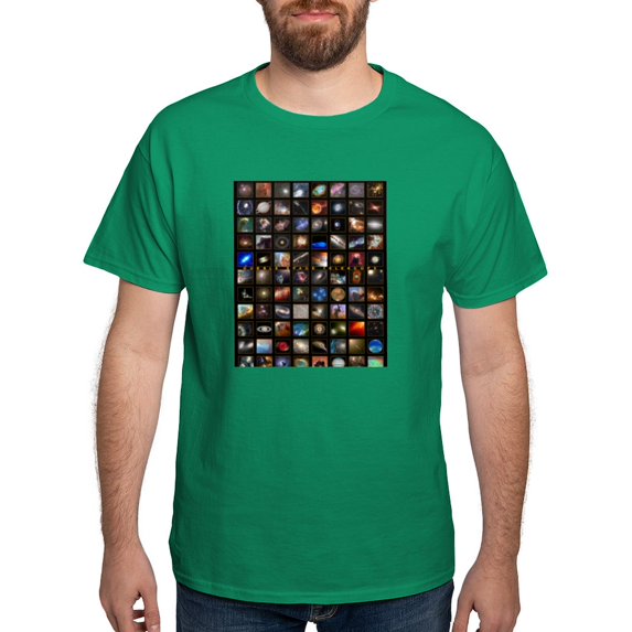 CafePress - Hubble Space Telescope Ash Grey T Shirt T Shirt - Men's Classic Graphic Cotton T-Shirt