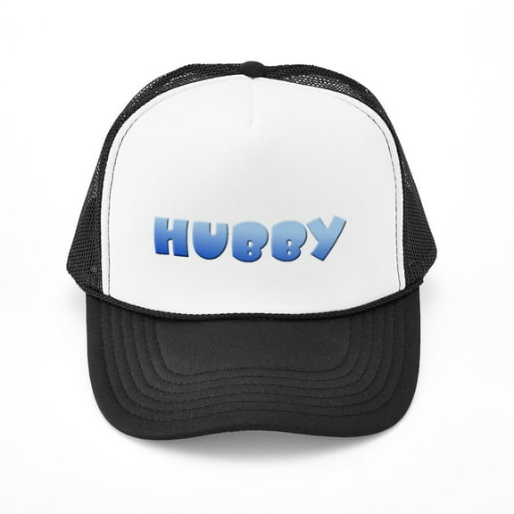CafePress - Hubby - Adjustable Unisex Printed Trucker Hat with Mesh Back