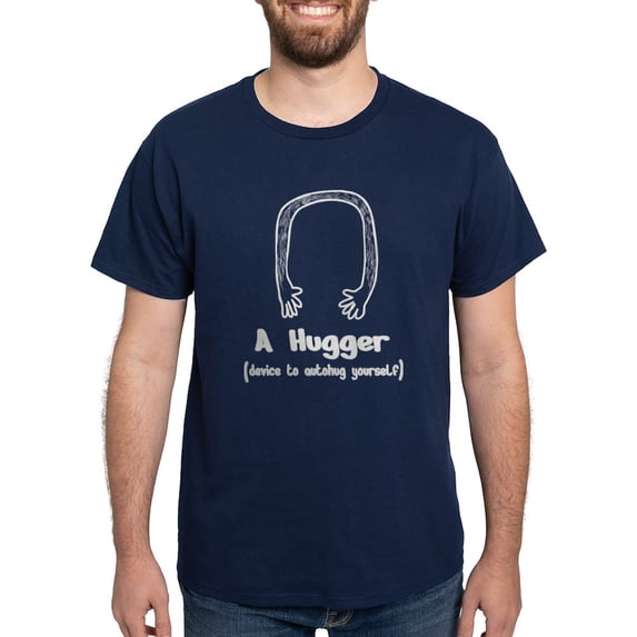 CafePress - Hug Yourself T Shirt - Men's Classic Graphic Cotton T-Shirt