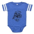 thumbnail image 1 of CafePress - Human Heart_Tr - Cute Infant Baby Football Bodysuit, 1 of 3