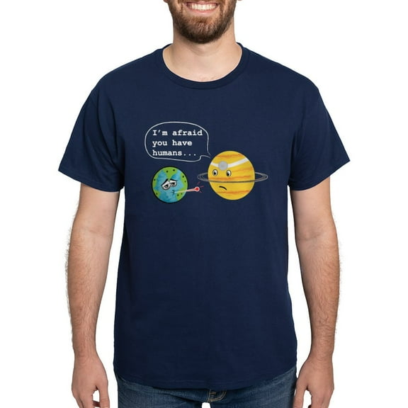 CafePress - Humans... Dark T Shirt - Men's Classic Graphic Cotton T-Shirt