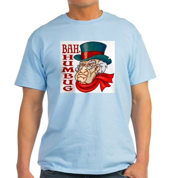 CafePress - Humbug Scrooge Light T Shirt - Men's Classic Graphic T-Shirt