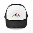 thumbnail image 1 of CafePress - Hummingbird In Flight - Adjustable Unisex Printed Trucker Hat with Mesh Back, 1 of 8