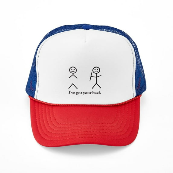 CafePress - Humorous - Adjustable Unisex Printed Trucker Hat with Mesh Back