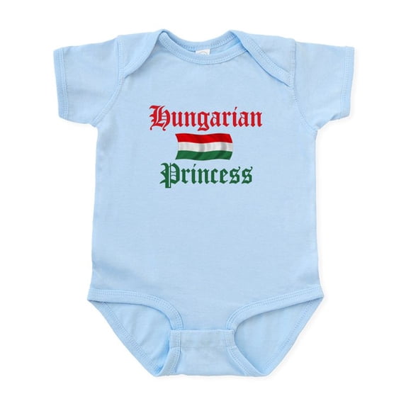 CafePress - Hungarian Princess 2 Infant Bodysuit - Baby Light Bodysuit, Size Newborn - 24 Months