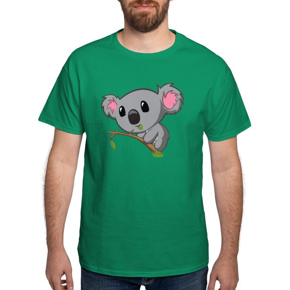 CafePress - Hungry Koala Dark T Shirt - Men's Classic Graphic Cotton T-Shirt
