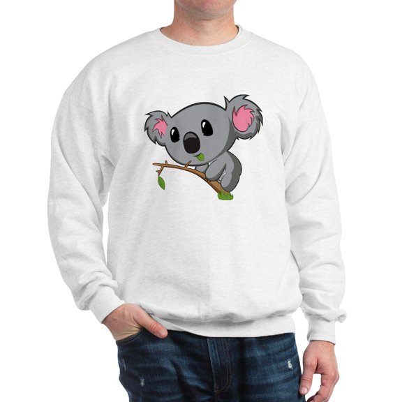 CafePress - Hungry Koala Sweatshirt - Crew Neck Sweatshirt