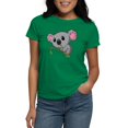 thumbnail image 1 of CafePress - Hungry Koala Women's Dark T Shirt - Women's Traditional Fit Dark T-Shirt, 1 of 4