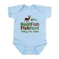thumbnail image 1 of CafePress - Hunt Fish Nothing Else Matters Infant Bodysuit - Baby Light Bodysuit, Size Newborn - 24 Months, 1 of 4