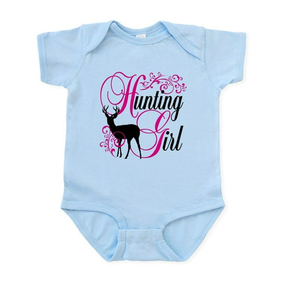 CafePress - Hunting Girl Infant Bodysuit - Baby Light Bodysuit, Size Newborn - 24 Months