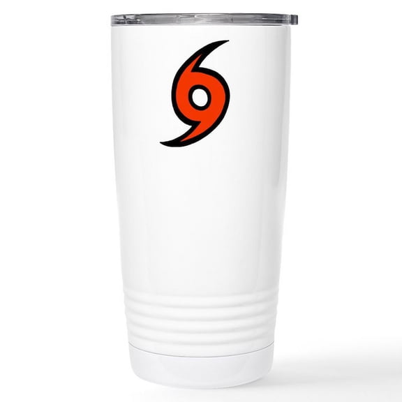 CafePress - Hurricane' Stainless Steel Travel Mug - Insulated Stainless Steel Travel Tumbler 20 oz.