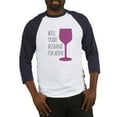 thumbnail image 1 of CafePress - Husband For Wine Baseball Jersey - Cotton Baseball Jersey, 3/4 Raglan Sleeve Shirt, 1 of 4