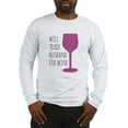 thumbnail image 1 of CafePress - Husband For Wine Long Sleeve T Shirt - Unisex Cotton Long Sleeve T-Shirt, 1 of 4