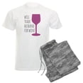 thumbnail image 1 of CafePress - Husband For Wine Men's Light Pajamas - Men's Light Loose Fit Cotton Pajama Set, 1 of 7