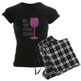 thumbnail image 1 of CafePress - Husband For Wine - Women's Dark Pajamas, 1 of 4