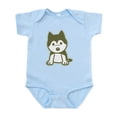thumbnail image 1 of CafePress - Husky Puppy Infant Bodysuit - Baby Light Bodysuit, Size Newborn - 24 Months, 1 of 4