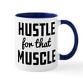 thumbnail image 1 of CafePress - Hustle For That Muscle - 11 oz Ceramic Mug - Novelty Coffee Tea Cup, 1 of 4