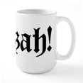 thumbnail image 1 of CafePress - Huzzah! Mugs - 15 oz Ceramic Large White Novelty Mug, 1 of 6