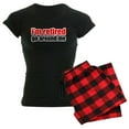 thumbnail image 1 of CafePress - I'M Retired Go Around Me Pajamas - Women's Short Sleeve Print T-Shirt and Pants Dark Cotton Pajama Set, 1 of 7