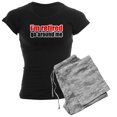 thumbnail image 1 of CafePress - I'M Retired Go Around Me Pajamas - Women's Short Sleeve Print T-Shirt and Pants Dark Cotton Pajama Set, 1 of 7