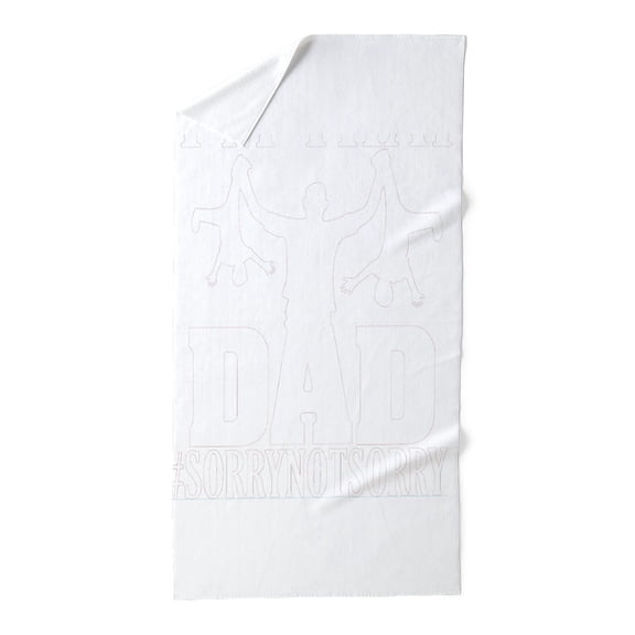 CafePress - I'M That Dad Sorry Not Sorry Fathe - Large Beach Towel, Soft 30"x60" Towel with Unique Design