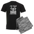 thumbnail image 1 of CafePress - I'M That Dad Sorry Not Sorry Fathers D Pajamas - Men's Dark Loose Fit Cotton Pajama Set, 1 of 7