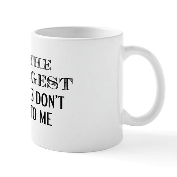 CafePress - I'M The Youngest Mugs - 11 oz Ceramic Mug - Novelty Coffee Tea Cup